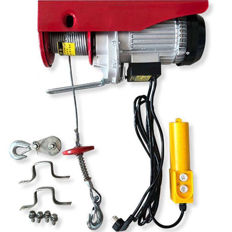 厂家生产pa型出口家用微型电动葫芦220v/110v电动葫芦小卷扬机