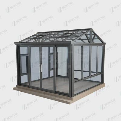 铝合金阳光房户外新中式透明庭院阳光房别墅玻璃茶亭凉亭阳光房