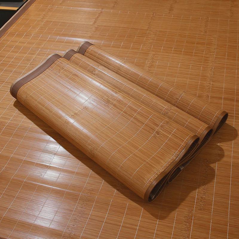 61K3凉席竹席定制1.8m床直筒1.5订做双面1.35折叠1.4夏季2m学生