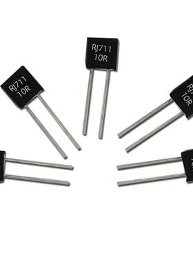 rj711低温漂％采样高精密无感电阻精度0.01标准0.25w1r2r501k2k欧