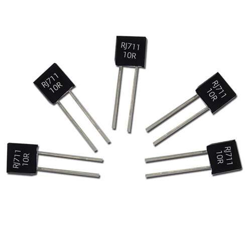 rj711高精密标准取样无感箔电阻金属低温漂5ppm0.25w250r0.01%