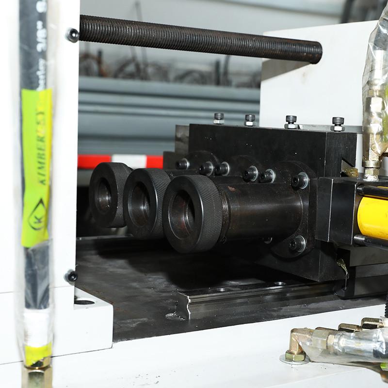 单头全自动缩管机多工位金属管端成型机液压缩管机半自动扩管机