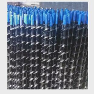 矿用钢带缠绕螺旋钻杆体积小重量轻螺旋钻杆使用方便螺旋钻杆