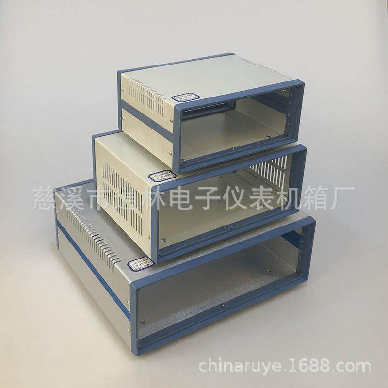 台式仪器仪表铁皮金属外壳机箱塑料围框壳体xd-22型140*325*285