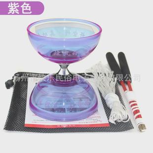 校园软胶空竹小学生空竹儿童空竹空竹三轴承初学老人空竹发光空竹