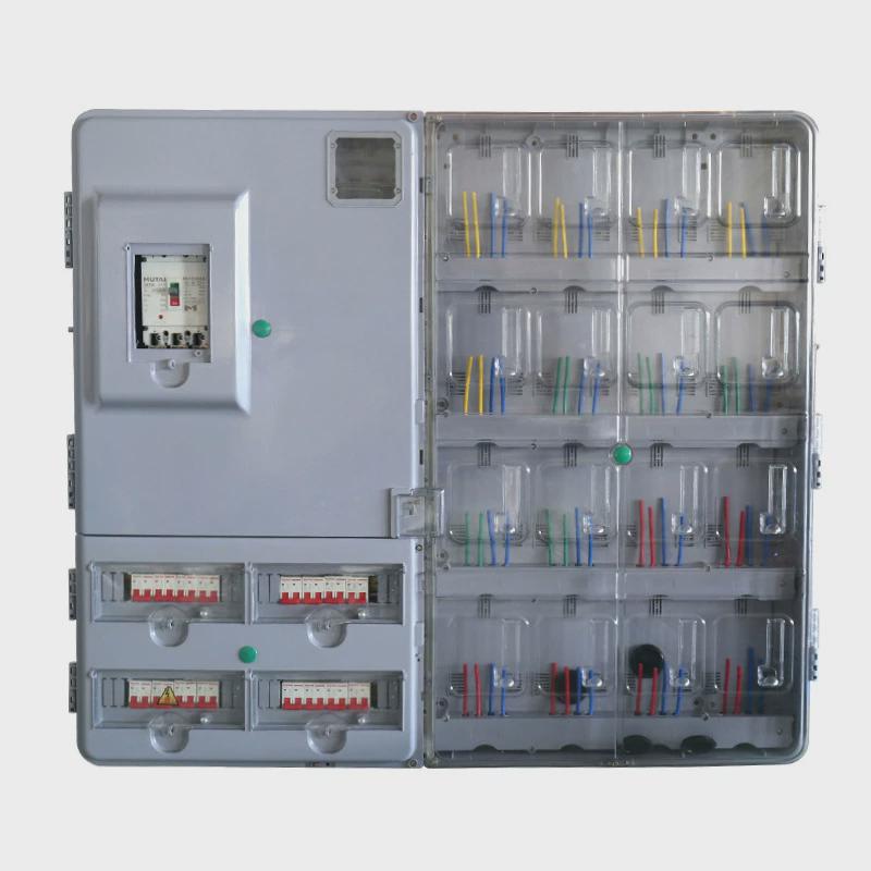 厂家供应国网单相pc半透明三相16位电表箱计量配电箱