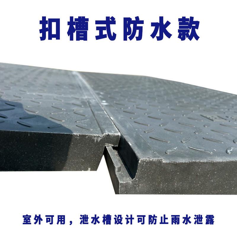 电缆沟盖板复合树脂下水道井盖弱电水沟长方形配电房防水电力盖板