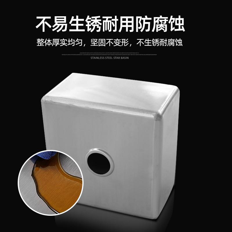 不锈钢水斗池盆厨房商用工作台洗碗水斗星可做304不锈钢星盆