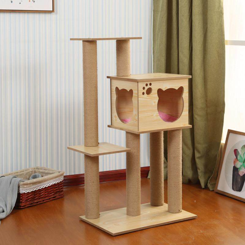 猫猫跳台实木剑麻猫爬架批发四季藤席猫抓板多层豪华猫用品隧道,宠物/宠物食品及用品,猫笼子/猫别墅,淘宝优惠券,粉丝福利购,淘宝优惠卷