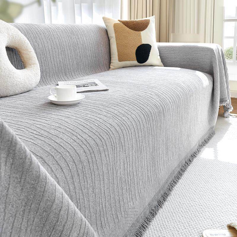 法式奶油风防四季通用沙发盖布猫抓皮沙发套罩2024新款全包沙发巾,居家布艺,沙发垫,淘宝优惠券,粉丝福利购,淘宝优惠卷