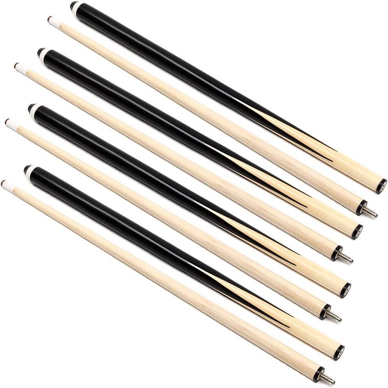 威凡生产加工台球桌配件145CM双节枫木台球杆室内斯诺克木质球杆