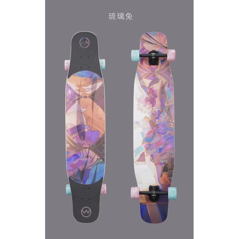 星木成人长板滑板男女生儿童成人青少年平花舞板初学者专业板