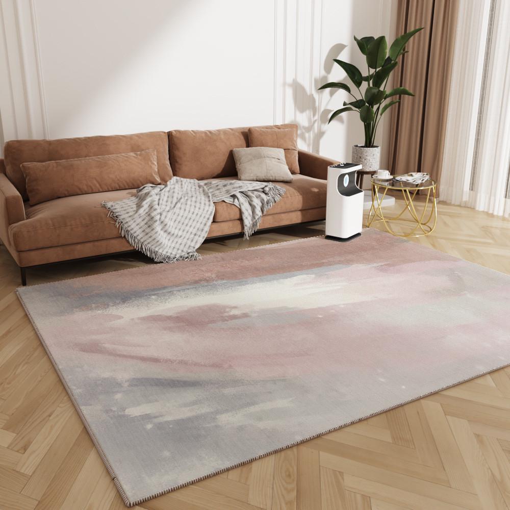 地毯客厅轻奢卧室茶几垫床边现代简约灰色北欧沙发家用地毯大面积