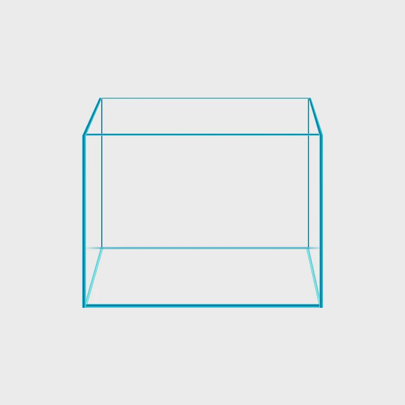 4k超白玻璃鱼缸小型造景生态金鱼乌龟缸新手养鱼10mm加厚玻璃