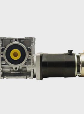 57蜗轮减速刹车无刷电机69WDC24V3000RPM速比5-80