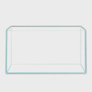 定制五线金晶超白玻璃鱼缸方形客厅家用大中小型定做草雨林乌龟缸