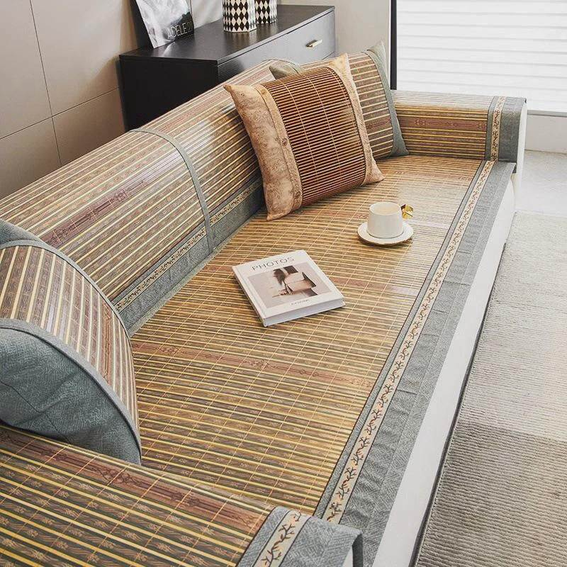 沙发垫夏季防滑竹席垫子夏天凉席坐垫清凉垫新款2024座垫光滑新品