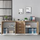 办公室专用文件柜分类收纳矮柜储物柜抽屉带锁落地现代简约资料柜