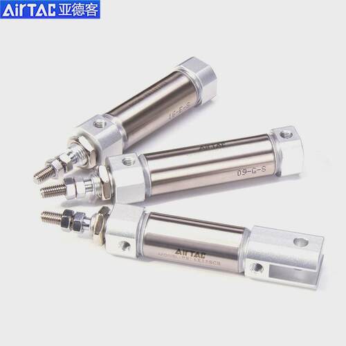 亚德客笔迷你型气缸pb12/psb12x5x10x15x20x25x30x35/40x45x50su