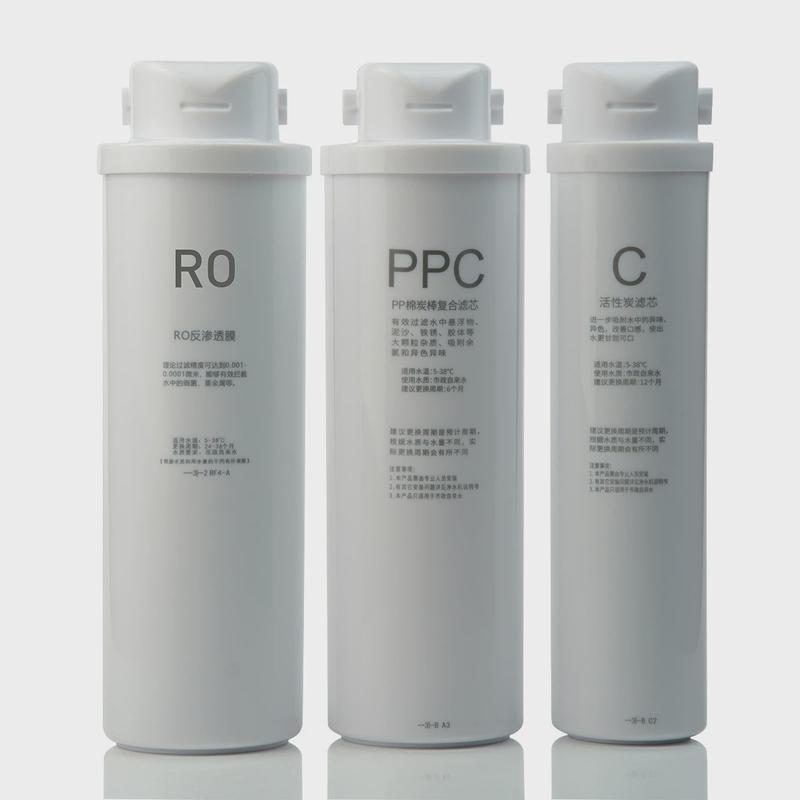 惠特普卡接纯水机滤芯泉露来通用套装3支复合滤芯反渗透RO膜后置