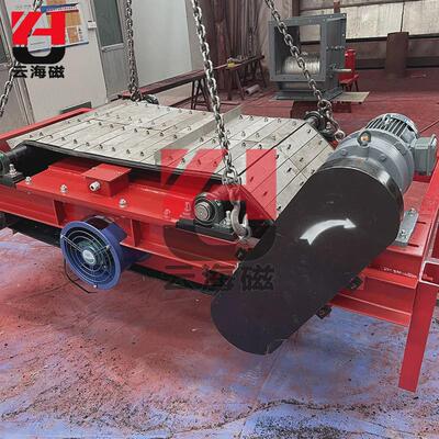 RCDC风冷自缷式电磁除铁器自卸式除铁器厂家矿山磁料除铁设备