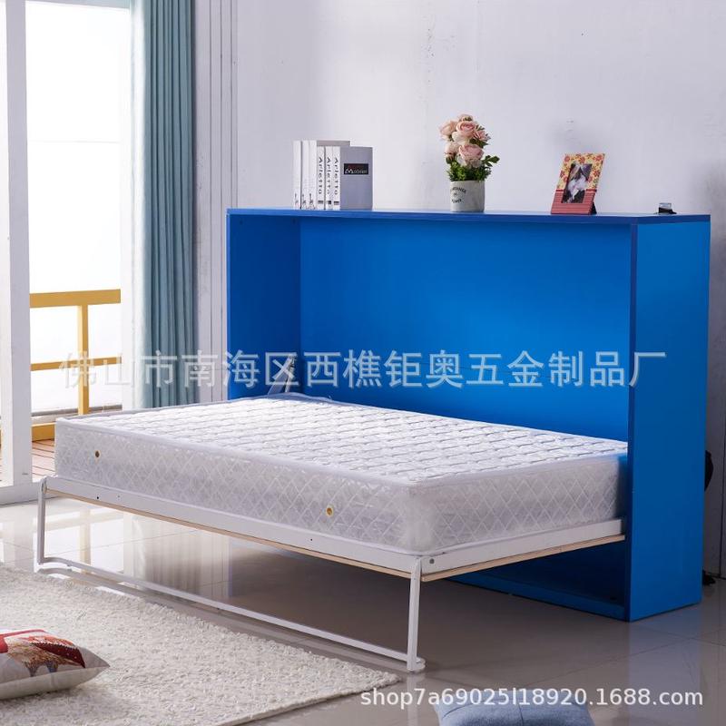 手动隐形折叠床五金配件小户型壁床隐藏式翻转床五金收纳折叠配件