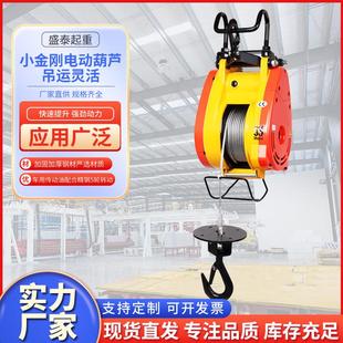 悬挂提升机起重机小型家用卷扬机吊具 小金刚电动葫芦220V便携式