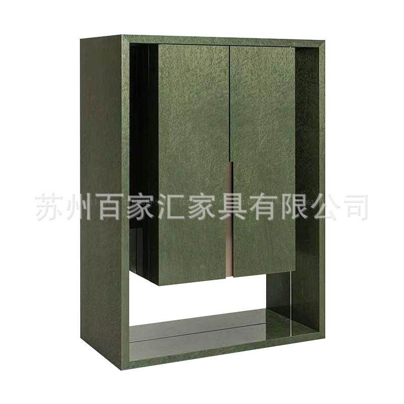 衣柜样板房装饰柜酒柜酒店软装设计师现代实木柜子电视柜储物柜