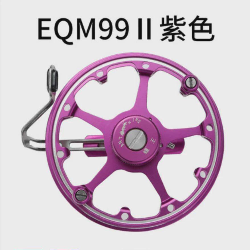 eqm谷麦轮蚁王新款谷麦钓金属有声风火轮前打轮带泄力超轻逗钓轮