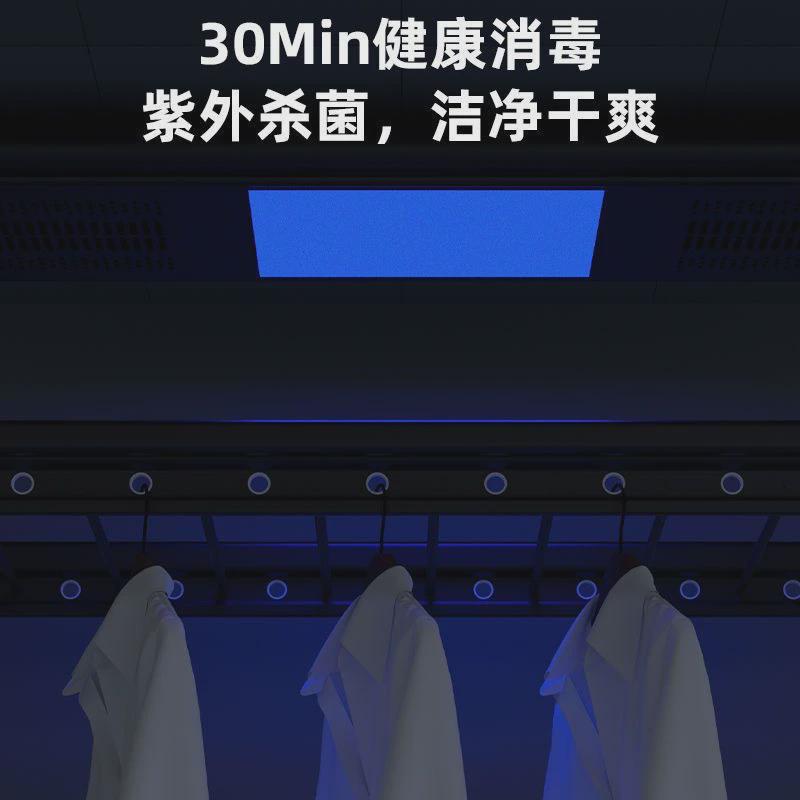 电动晾衣架阳台升降遥控智能烘干晒衣架家用凉衣架自动晾衣杆机