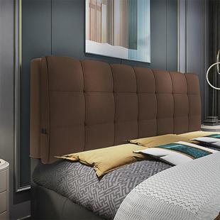 x1aw科技布免洗床头靠垫软包海绵榻榻米无床头靠背自粘贴新款 简约