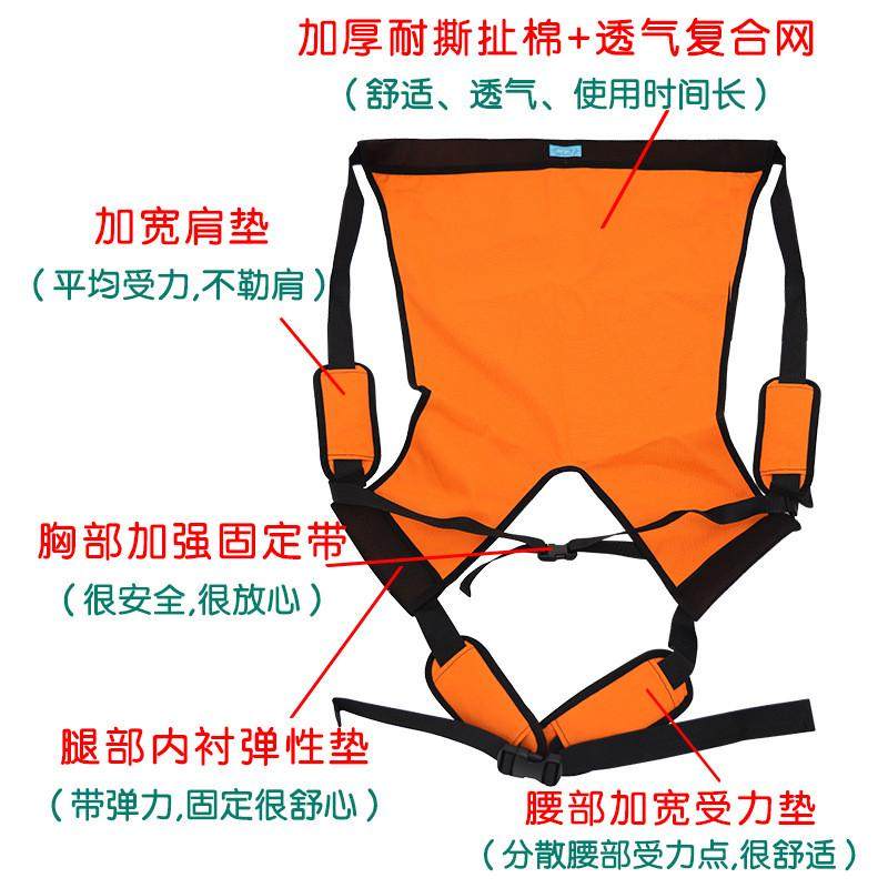 热销偏瘫带老人上下楼背袋搬运移位卧床残疾人成人出行背带老人用,个人护理/保健/按摩器材,保健护具(护腰/膝/腿/颈),淘宝优惠券,粉丝福利购,淘宝优惠卷