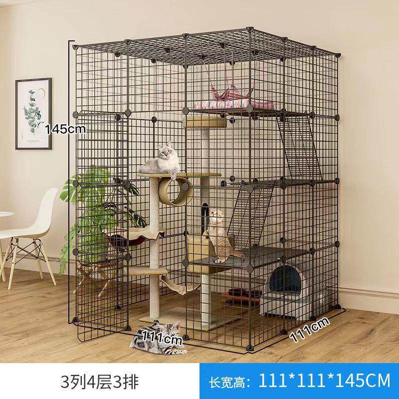 猫笼子猫窝一体超大自由空间特大号家用自动猫砂盆猫别墅可放室内,宠物/宠物食品及用品,猫笼子/猫别墅,淘宝优惠券,粉丝福利购,淘宝优惠卷