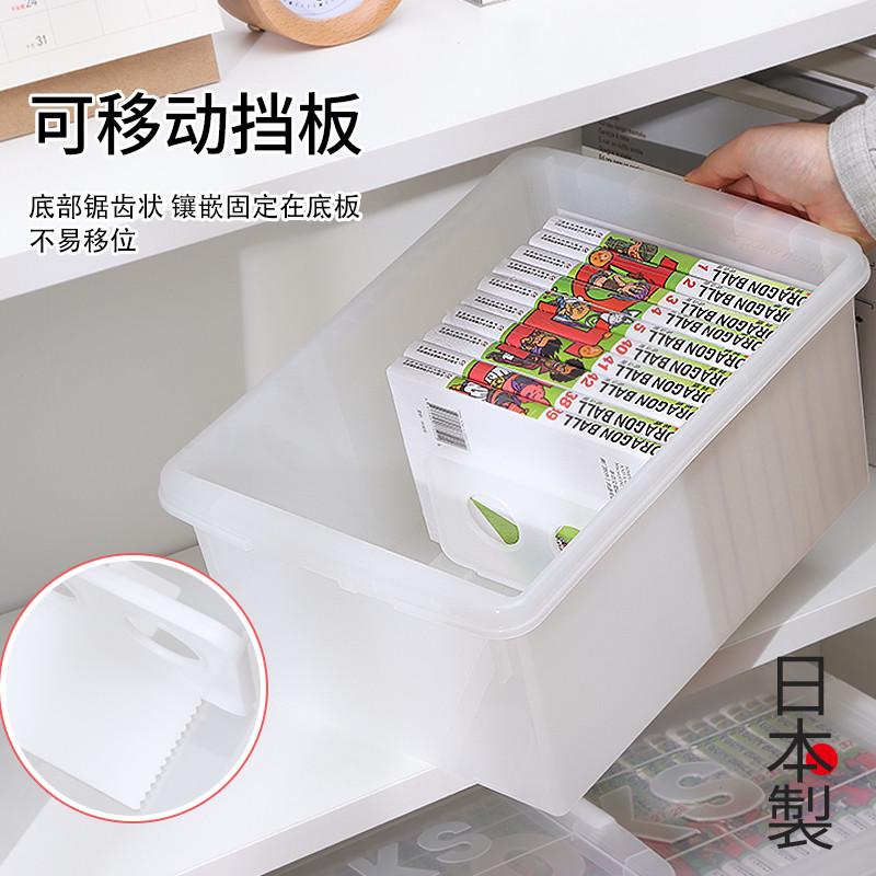 进口漫画书收纳盒CD游戏光盘整理DVD碟片专辑PS4长方形储物箱