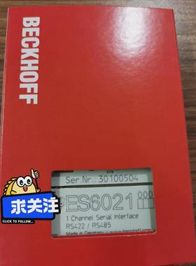 议价议价倍福BECKHOFF全新ES6021当天顺丰发货