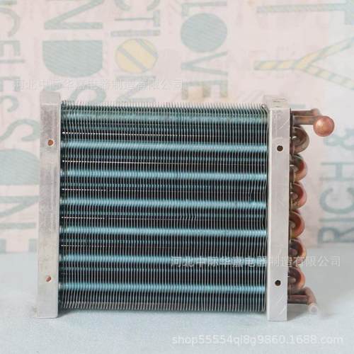 cp4x7x150铝片蒸发器不锈钢冷排微型散热器冷凝器翅铜管风冷片式