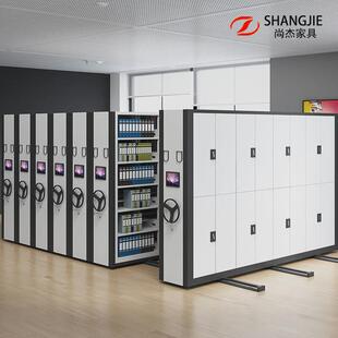 热销密集架档案柜手动档案密集柜档案室密集资料架移动电动文件柜