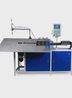 自动2d铁线成型机2-6线材折弯折弯机超市货架挂钩篮子钢丝弯线机