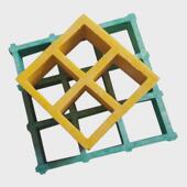 厂家生产地网光伏走道板护树篦子网格板洗车房地格栅玻璃钢格栅