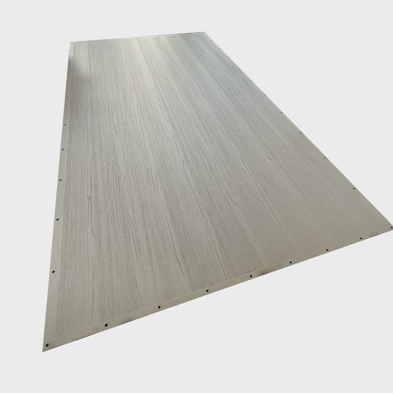 德杰热压机不锈钢木纹模钢板贴三胺板模板压花蚀刻生态板木纹压板