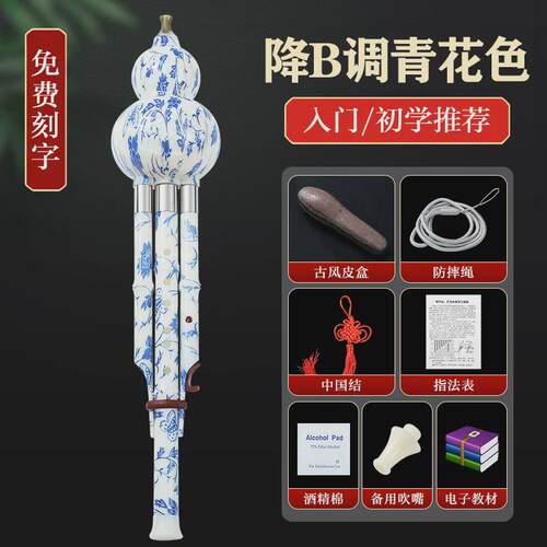 民族专业初学者儿童c调降b调小学生用葫芦丝演奏型胡芦丝乐器成人