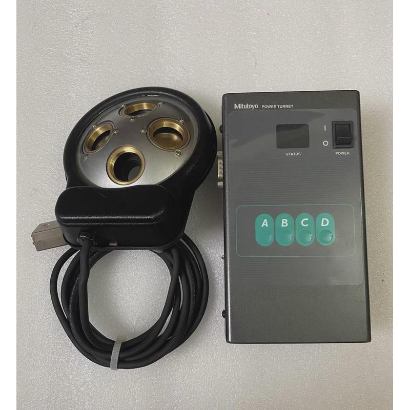 议价Mitutoyo三丰02AKF850显微镜四孔电动物镜盘一套