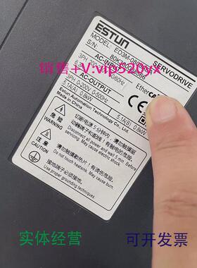 现货供应埃斯顿750W伺服驱动器：ED3S-08AEAED3M-0808AEA正常议价