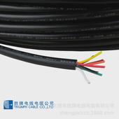 胜牌厂家电脑系统连接线ul2464 8awg 2c从优护套电源线量大多芯