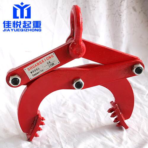 1吨货柜板夹托盘夹2t木托夹钳夹子木板夹子3吨起重夹具钻钻板夹
