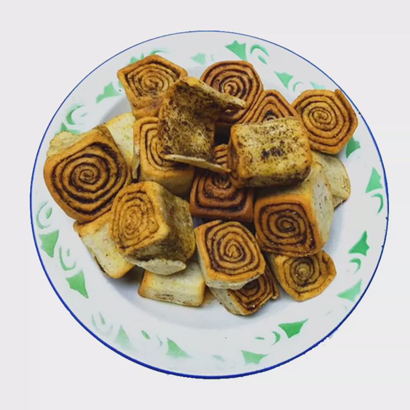 新货甘肃特产民勤纯法面烤馍馍零食胡麻盐香酥小花卷1份包邮送沙