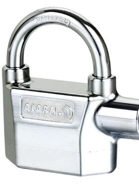 厂家直销df锌合金防盗剪刀挂锁报警锁仓库门窗锁学生柜锁防液压小