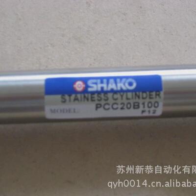 新恭迷你不锈钢气缸pcc20b100pc20b100缓冲气缸