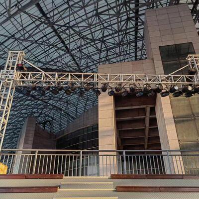 爬用电动葫芦正倒挂桁架搭建庆典婚庆倒挂自舞台式吊机1吨w12