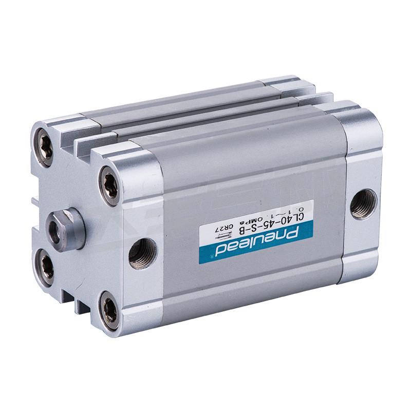 批量供应铝合金立得32~100缸径cl32-20-10-s-b纽薄型气缸